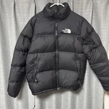 THE NORTH FACE 블랙 다운 자켓 눕시