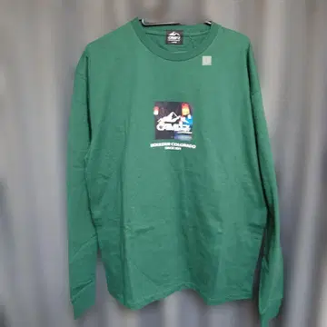 CAMP7 그린 롱 슬리브 T셔츠 L