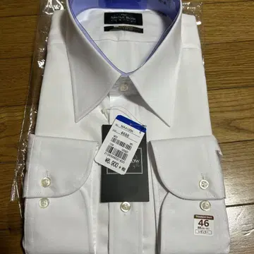 미사용품 SAVILE ROW 와이셔츠 46