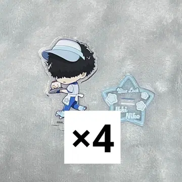 블루 록 니코 잇키 믹스 가든 아크릴 스탠드 4개