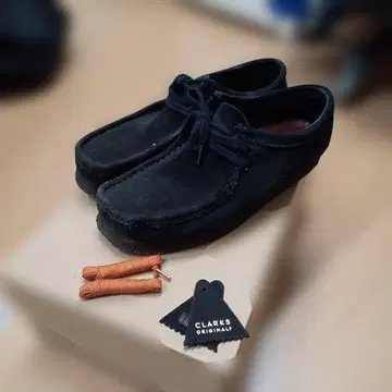Clarks Originals Wallabee 블랙 7 (41)