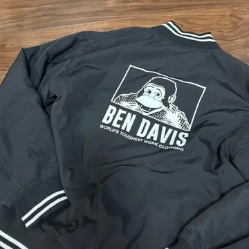 새상품급! BEN DAVIS 데이비스 블루종 자켓 블랙 L