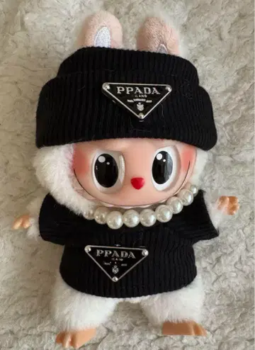 러브 러부 LABUBU PPADA 블랙 옷 갈아입기 의류 세트