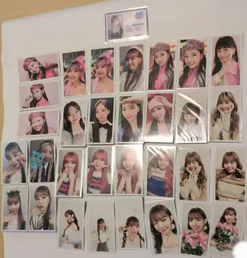 NiziU 마유카 CD 특전 트레이딩 카드 총 32장