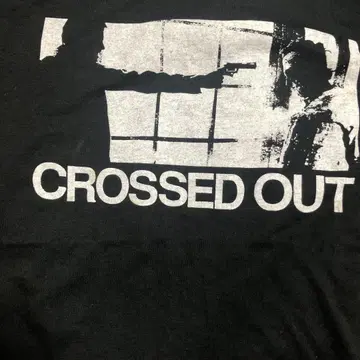 CROSS OUT T셔츠 M 파워 바이오렌스