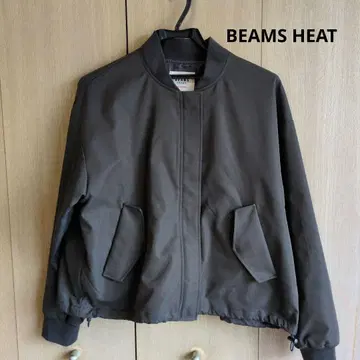 BEAMS HEAT 쇼트 기장 블루종 아우터 미사용