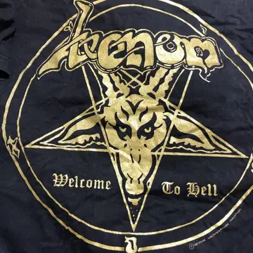 Venom Welcome To Hell 셔츠 L