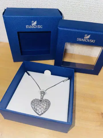 Swarovski 하트형 크리스탈 목걸이