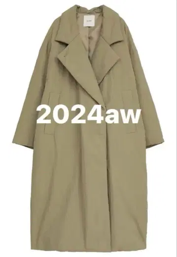 24AW CLANE COLOR DOWN CHESTER COAT