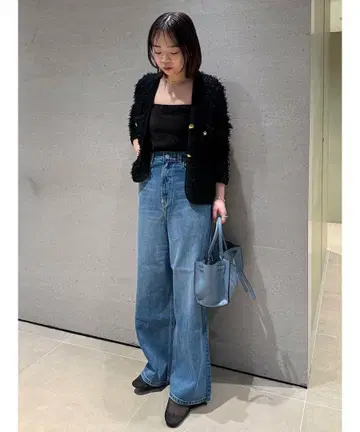 가격 인하 새상품 미라 오웬 루즈핏 배기 데님 팬츠