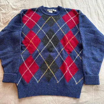 COOPER&ROE 아가일 니트 made in ENGLAND