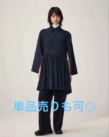 GU 피스 셔츠 미니 원피스 세트 by rokh