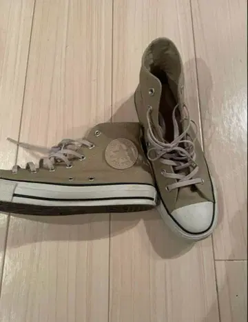 컨버스 올스타 하이컷 베이지