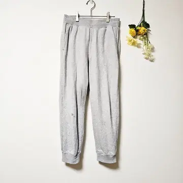 [ UNIQLO ] 유니클로 스웨트 팬츠 허리밴딩 그레이 (S)