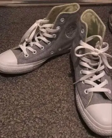 CONVERSE ALL STAR 그레이 하이컷 스니커즈