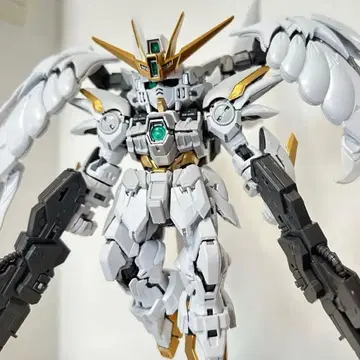 [ 완성품 ] MGSD 윙건담 제로 ew 스노우 화이트 프렐류드