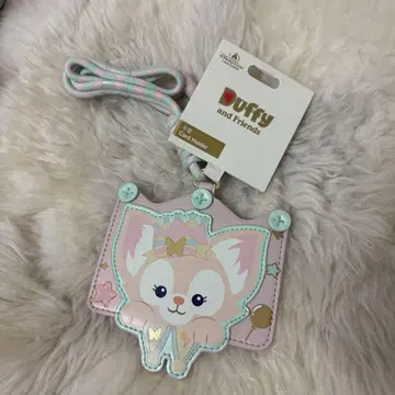 상하이 디즈니 리나벨 벌스데이 한정판 패스 케이스 더피 프렌즈
