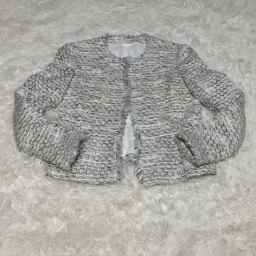 ANAYI 아나이 트위드 노카라 자켓 세레모니 수트 XS 사이즈