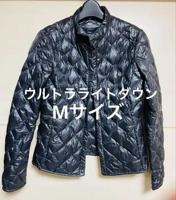 UNIQLO 울트라 라이트 다운 자켓 퀼팅 M 사이즈 블랙