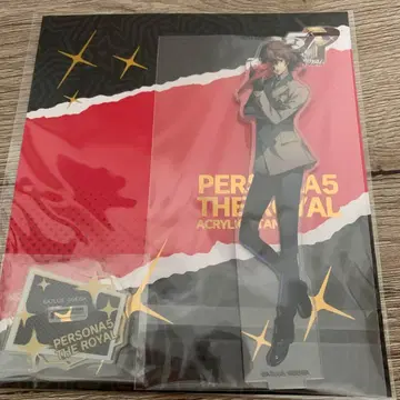 페르소나 5 아케치 고로 아크릴 스탠드 로얄 미사용 새상품 P5R 크로우