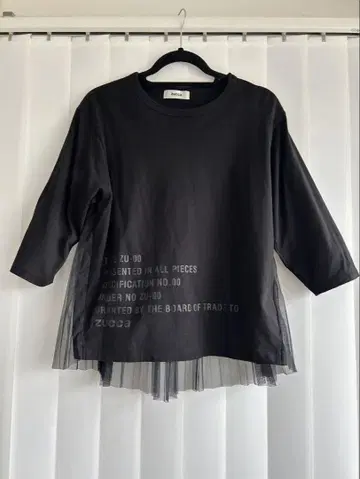 주카 티셔츠 셔츠 주카 7부 소매