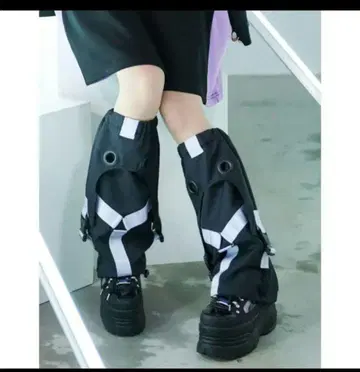 ililil  특별수사대 레그 워머 블랙 블루