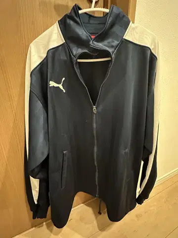 PUMA 네이비 집업 자켓 상하의 세트