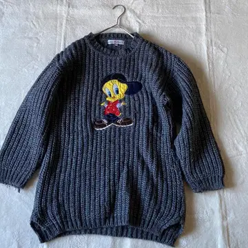 EMMANUEL SCHVILI 트위티 니트 그레이 L 사이즈