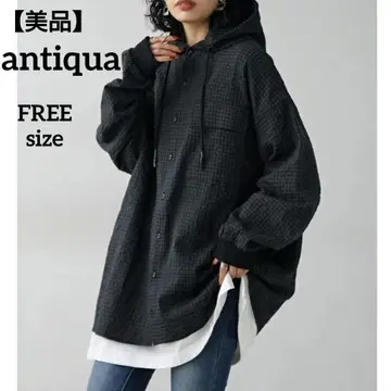 안티카 antiqua 셔츠 후드티 자켓 모드 블랙