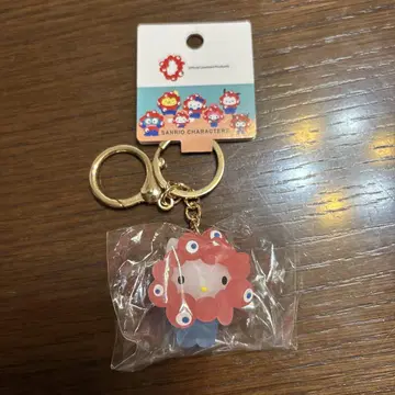 산리오 미야쿠미야쿠 클리어 키링 키티