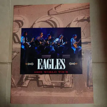 Eagles 1985 월드 투어 소책자