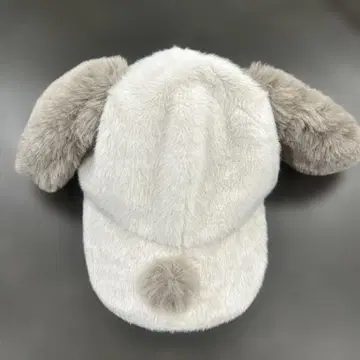 스누피 강아지 귀도리 모자