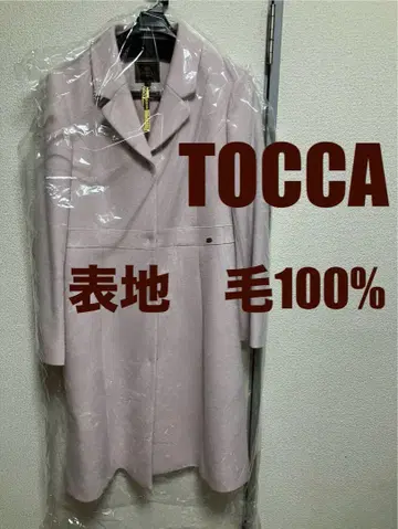 [ 하자품 ] TOCCA 울 코트 [ 클리닝 완료 ]