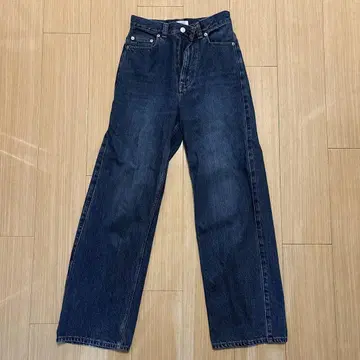 맥피 코튼 데님 다크 블루