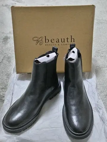 새상품 beauth 비 사이드 고어 부츠 블랙 LL 사이즈 방수