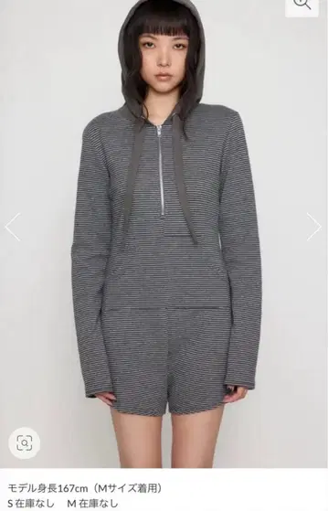 LAGUAGEM BORDER HOODIE 올인원