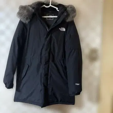The North Face 블랙 다운 자켓