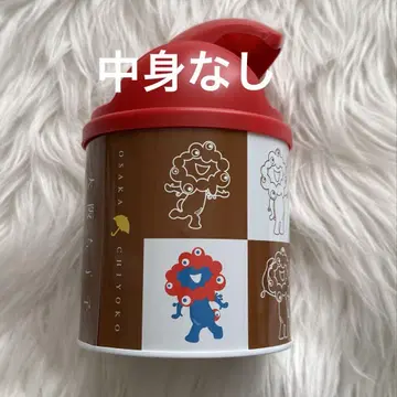 먀쿠먀쿠 오사카 만박 스틸 쓰레기통 오사카 치요코