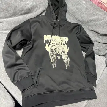 WILLOW 블랙 XL 후드티