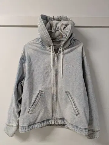thisisneverthat 후드 부착 데님 후드티 S