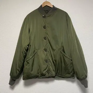 ARMY TWILL 리버서블 보아 라이너 블루종 라이너 자켓 M 사이즈