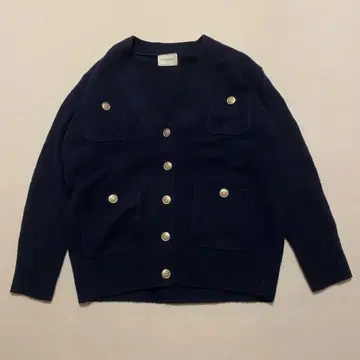 UNITED ARROWS 울 캐시미어 4포켓 가디건