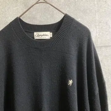 [새상품급] 짐플렉스 울 캐시미어 크루넥 니트 L 원포인트