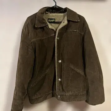 WRANGLER 70s 코듀로이 보아 자켓 38 코튼 BRW