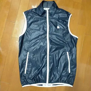 USED & and per se 남성용 골프 베스트 지퍼