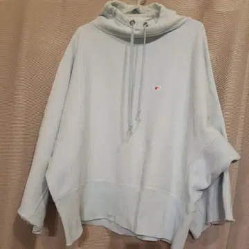 Champion Reverse Weave 후드티 M 라이트 블루