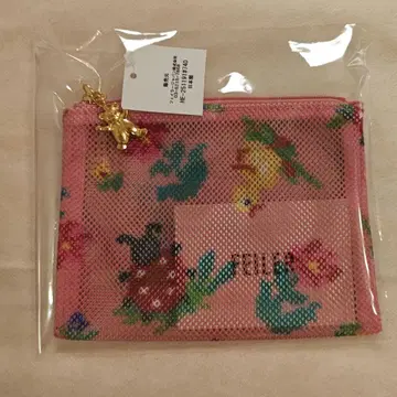 페이러 하이디 메쉬 파우치 핑크 미니
