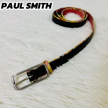 레어템 레어 컬러 폴스미스 벨트 멀티 컬러 블랙 핑크