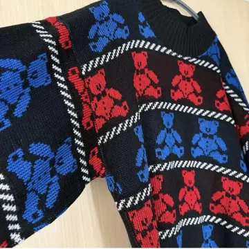 USA vintage 곰돌이 Acryl Knit