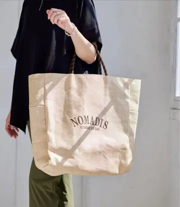 NOMADIS 토트백 베이지 L 사이즈